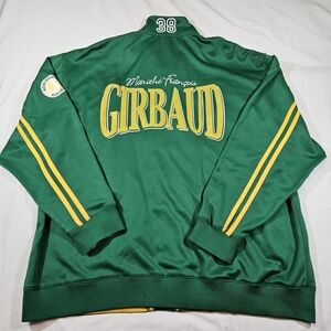 Vintage Marithe Francois Girbaud Boxing Club Jacket Green/Yellow 2XL